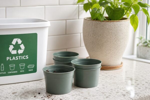 Mogen plastic bloempotjes bij plastic afval? Dit is het eerlijke antwoord